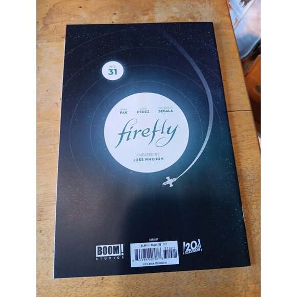 Firefly #31 2021 Yanick Paquette Variant Cover B Boom Studios Comic Book - Picture 2 of 2
